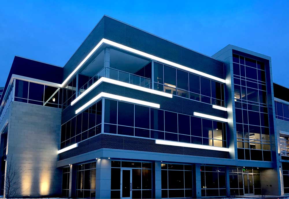 Illuminated lighting architectural design