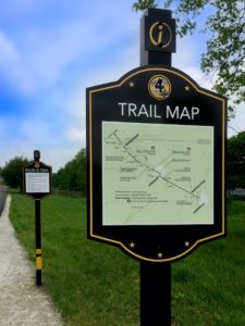 Trail Map WayFinding Sign