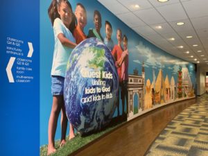 Christ Church Quest Kids Missions Curved Wall