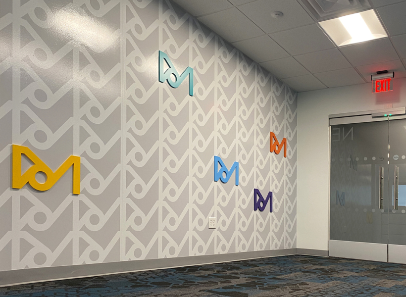 Market Cast Logo on the wall 2