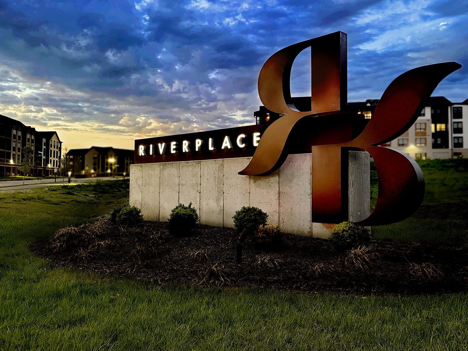 Riverplace Signage
