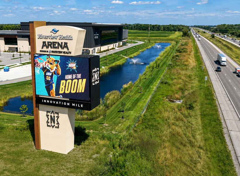 Noblesville Event Center Pylon
