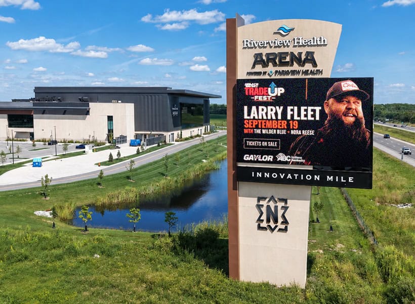 Noblesville Event Center Pylon