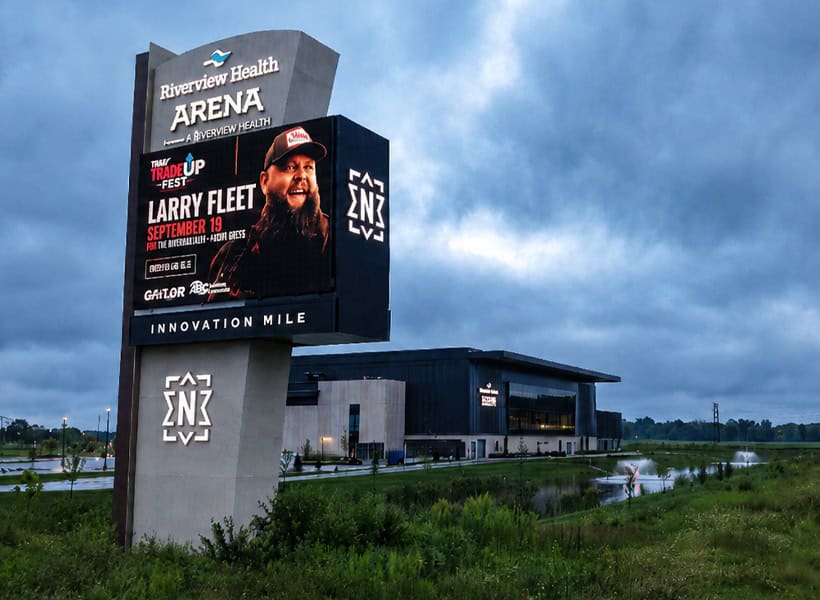 Noblesville Event Center Pylon