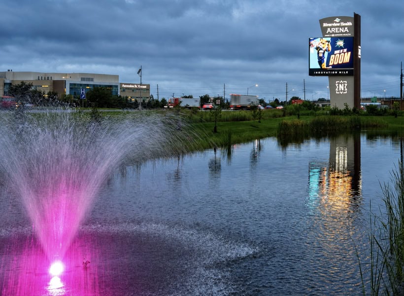 Noblesville Event Center Pylon